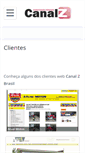 Mobile Screenshot of canalz.com.br